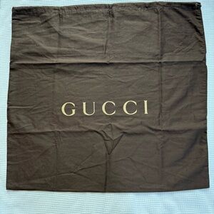 Gucci Chocolate Brown Dust Bag